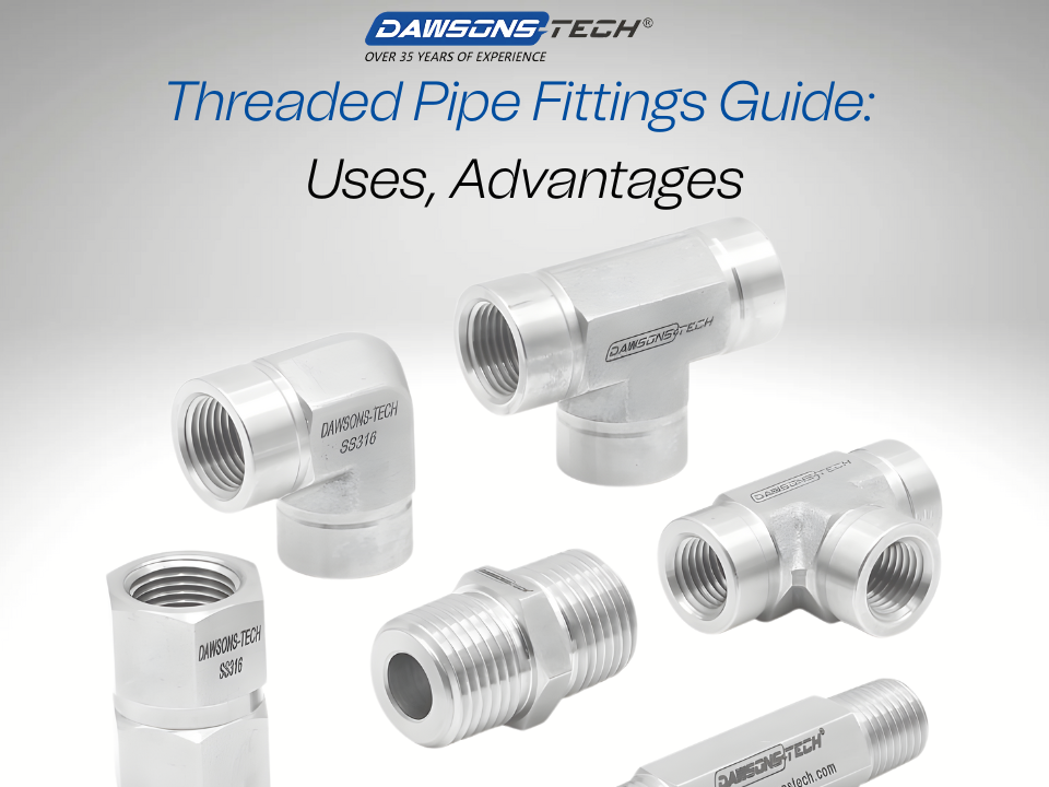 Threaded Pipe Fittings Guide: Uses, Advantages and  Where to Buy