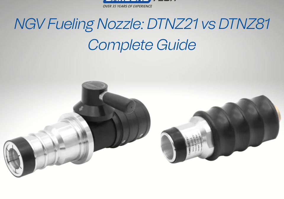 DTNZ21 NGV fueling nozzle, DTNZ81 NGV fueling nozzle, NGV fueling nozzle guide