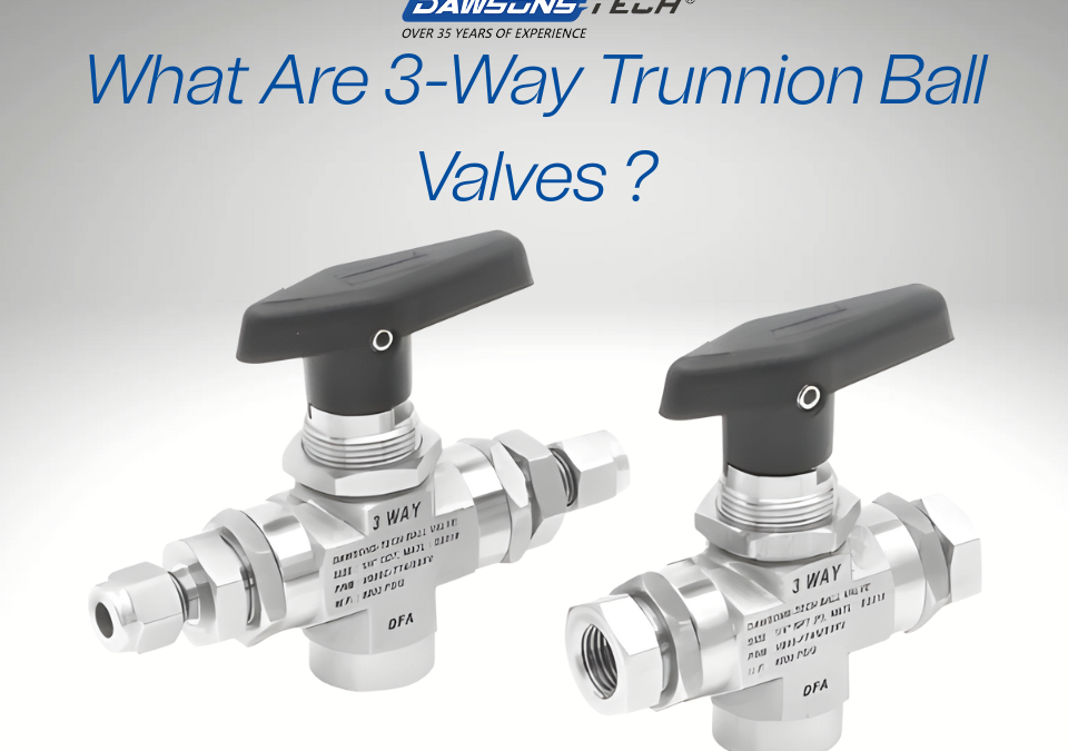 3-Way Trunnion Ball Valve