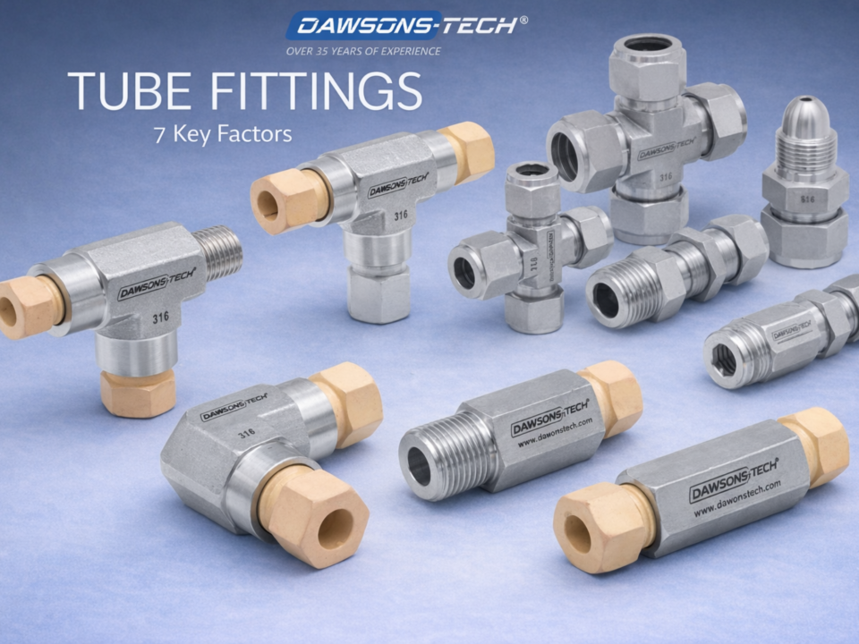 high pressure tube fittings, instrumentation tube fittings, stainless steel tube fittings, double ferrule tube fittings, industrial tube fittings
